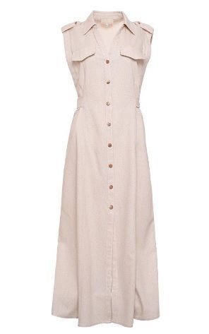 Maicazz Trisa Dress Light Sand