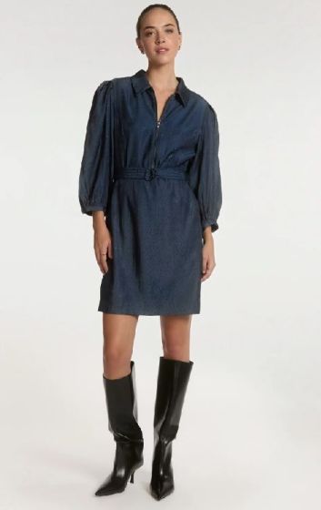 Aaiko Semira Dress Night Blue