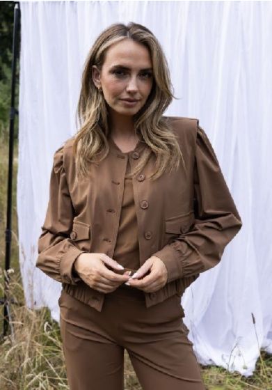 Kimara Pearl Bomber Cider Wood