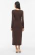 Vila Justine Dress 14118138 Coffee Bean