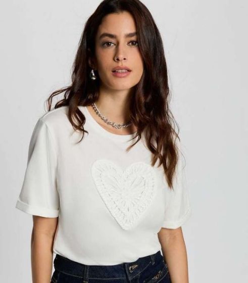 Morgan Durouj T-Shirt Off White