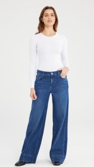 C.O.J. Layla Wide Leg Dark Blue