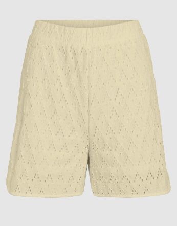 Vila Amalina Shorts Pastel Yellow