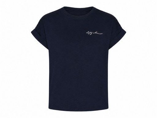 Lofty manner Isole T-Shirt Dark Blue
