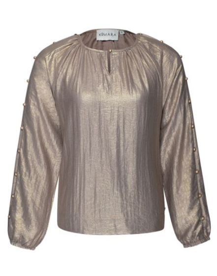 Kimara Bras Blouse Gold