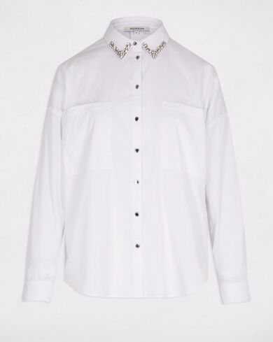 Morgan Cristo Blouse White
