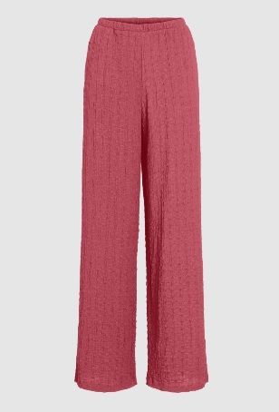 Vila Renka Pants Wide Holly Berry