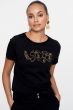 Geisha 52608-41 T-Shirt Black Gold