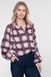 Geisha 63576-70 Blouse Off White Port Blue