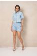 Lofty Manner Aleida Short Blue