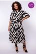 Exxcellent Anniston Dress Sand Black