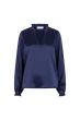 Lofty Manner Eliza Blouse Navy Blue
