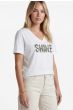 G-Maxx Halle T-shirt Off White Walnut