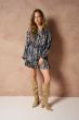Lofty Manner Hesli Dress Dark Blue