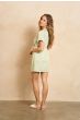 Lofty Manner Solira Dress  Mint White