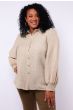Exxellent Eden Blouse Sand