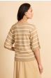 G-Maxx Genoveva Top Kint Camel Wool