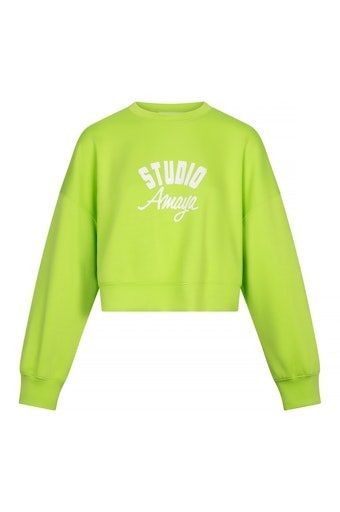 Studio Amaya Betty Pullover Lime