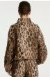 Aaiko Lora Animal Jacket Golden Brown