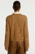 Aaiko Loric Cardigan Golden Brown