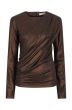 Studio Amaya Party Top Brown