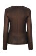 Studio Amaya Party Top Brown