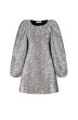 Studio Amaya Shimmer Dress Silver