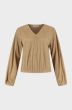 Amaya Amsterdam Mollie top Camel