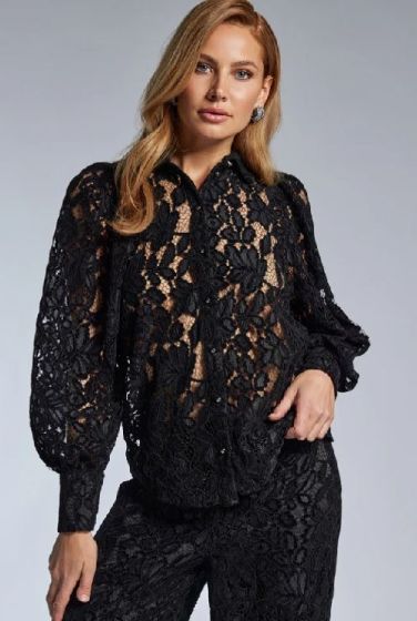 Freebird Kendall Blouse Black