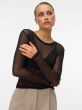Vero Moda Lova Mesh Top 10340014 Black