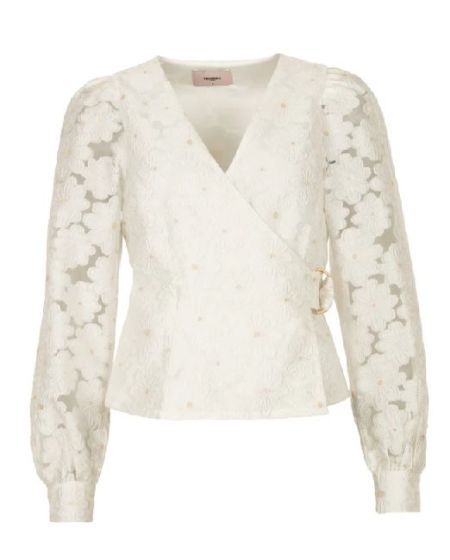 Freebird Bianca Blouse Off White