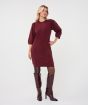 EsQualo 07523 Dress Merlot