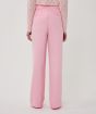 EsQualo 10048 Wide Pants Romance Rose