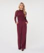 EsQualo 10502 Trousers  Merlot
