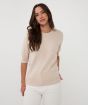EsQualo 27513 Sweater Sand Mel.