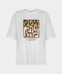 EsQualo 05538 T-shirt Off White Cacao