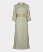 EsQualo 28228 Dress Soft Green
