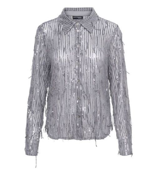 &Co BL381 Blouse Barcelona Silver