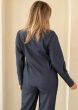 Kimara Bibi Blouse Denim Blue