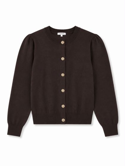 Morgan Mknot Veste Choco