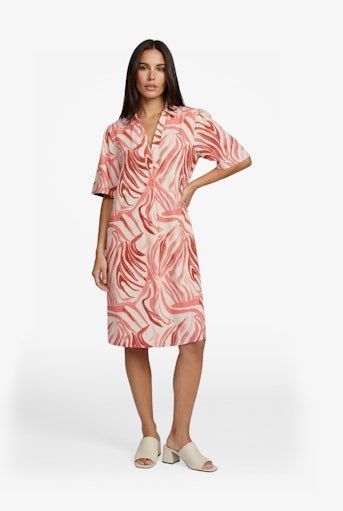 G-Maxx Alette Dress Sand Cranberry