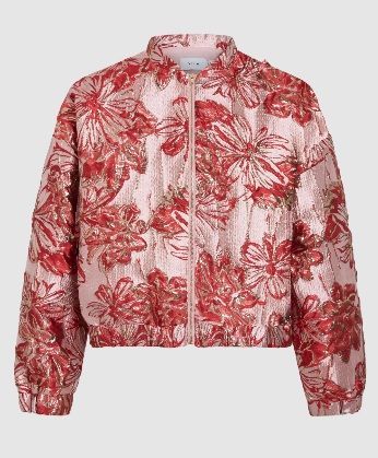 Vila Jacca Jacket Hibiscus