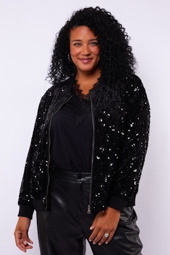 Exxellent Colette Jacket Black