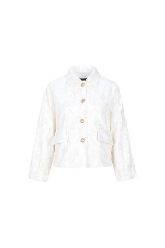 G-Maxx Delara Jacket Off White