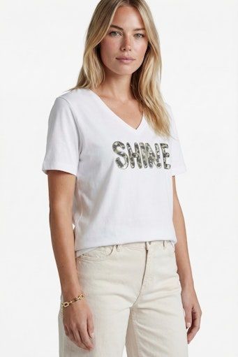 G-Maxx Halle T-shirt Off White Walnut