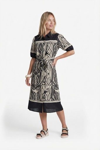 G-Maxx Jiska Dress Black Sand