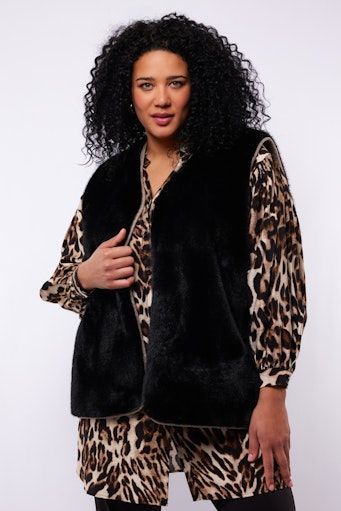 Exxellent Lainey Gilet Black