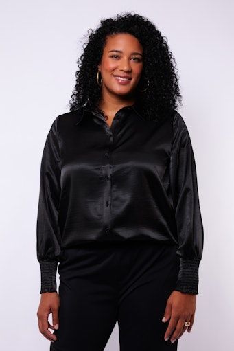 Exxellent Maya Blouse Black