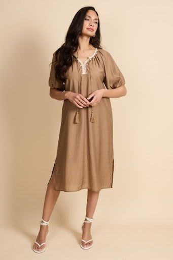 G-Maxx Rita Dress Walnut