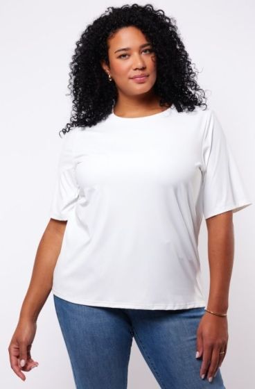 Exxcellent Elsie Top Off White